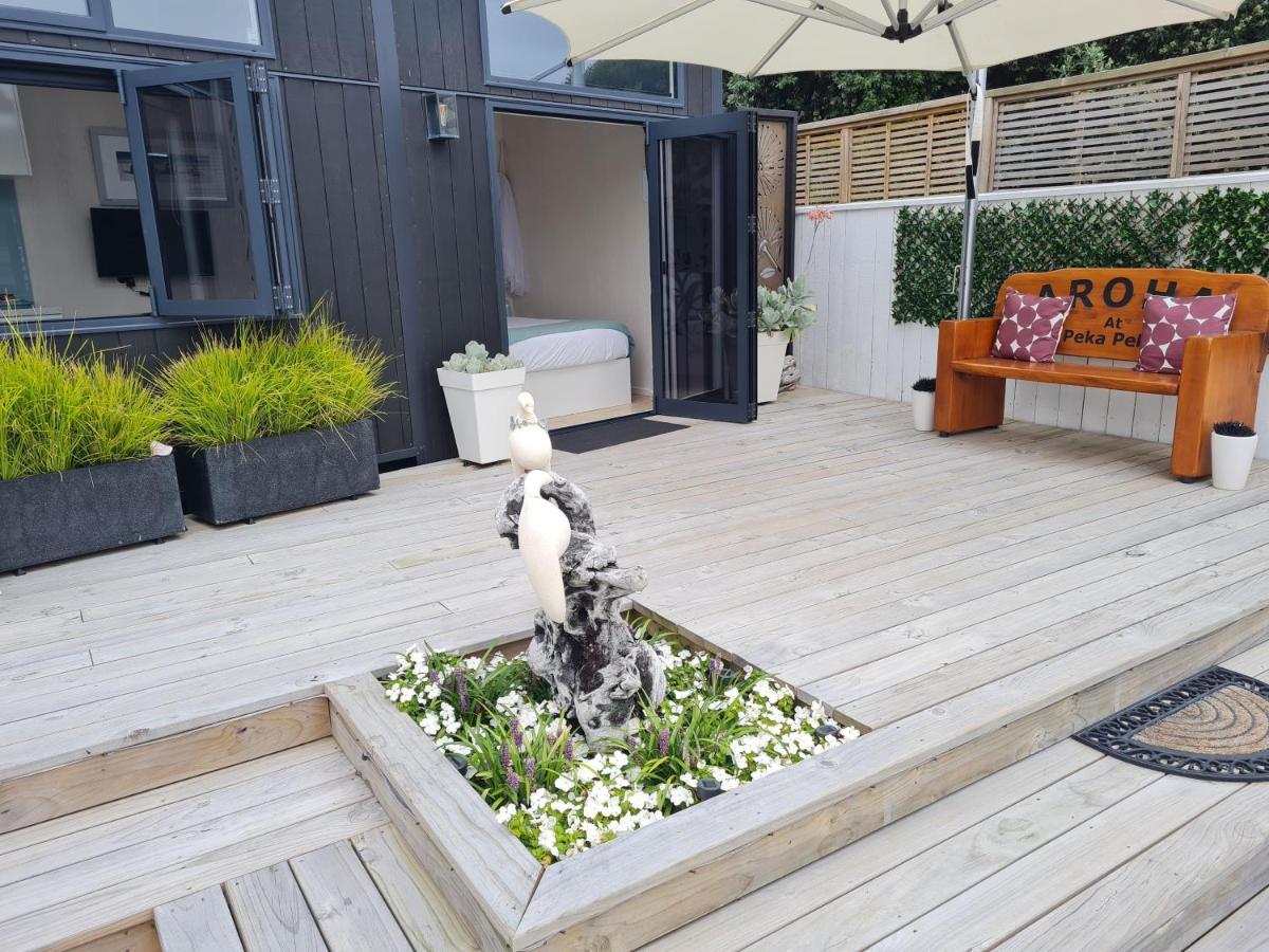 Appartement Aroha Tiny House Peka Peka à Waikanae Extérieur photo